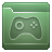 Folder Green Games Icon 48x48 png
